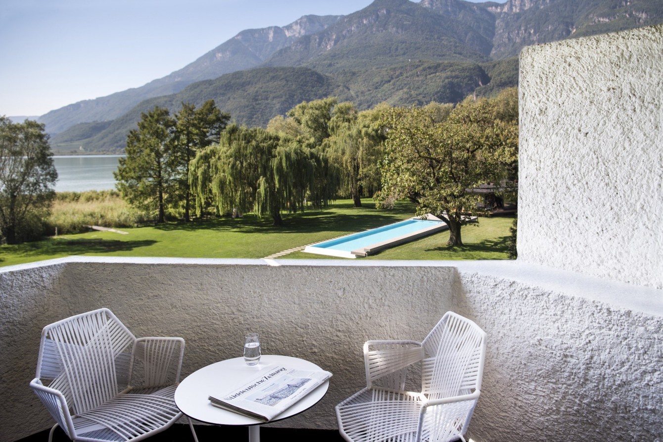 Classic Loggia Aussicht Panorama View Balkon Balcone Balcony