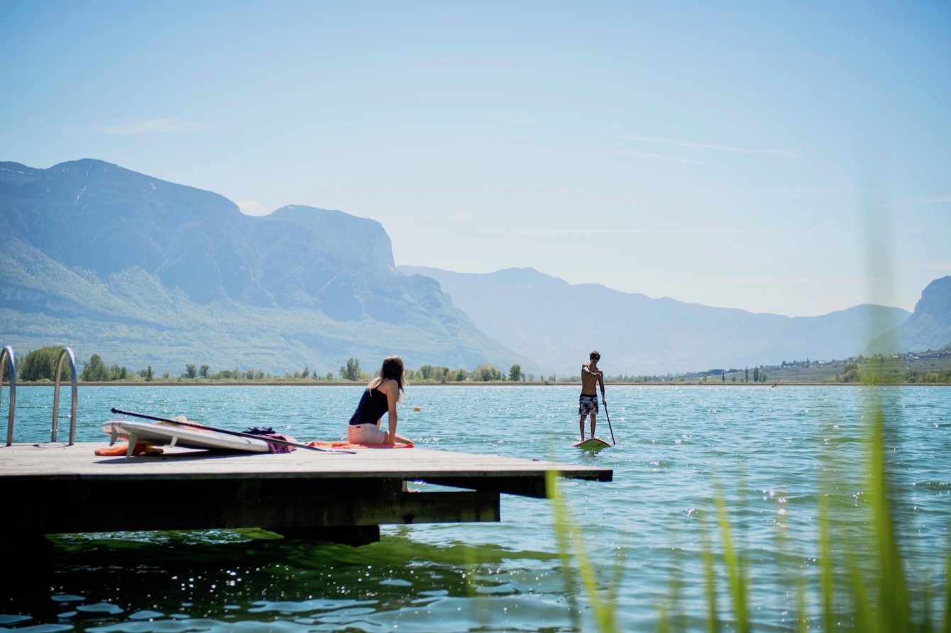 SUP am Kalterer See