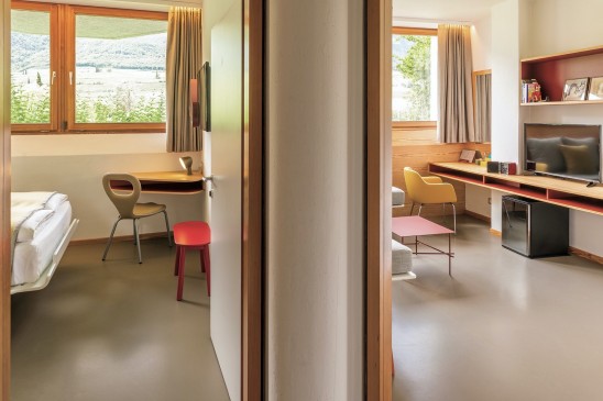 Seehotel Ambach Junior Suite: zwei zimmer two rooms due stanze