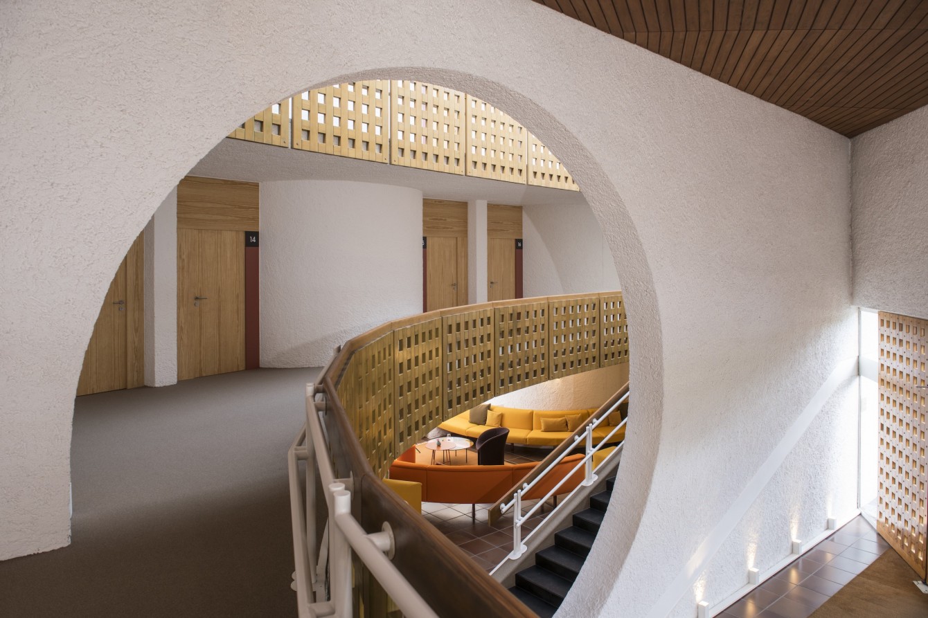 Architektur Treppenhaus Bogen