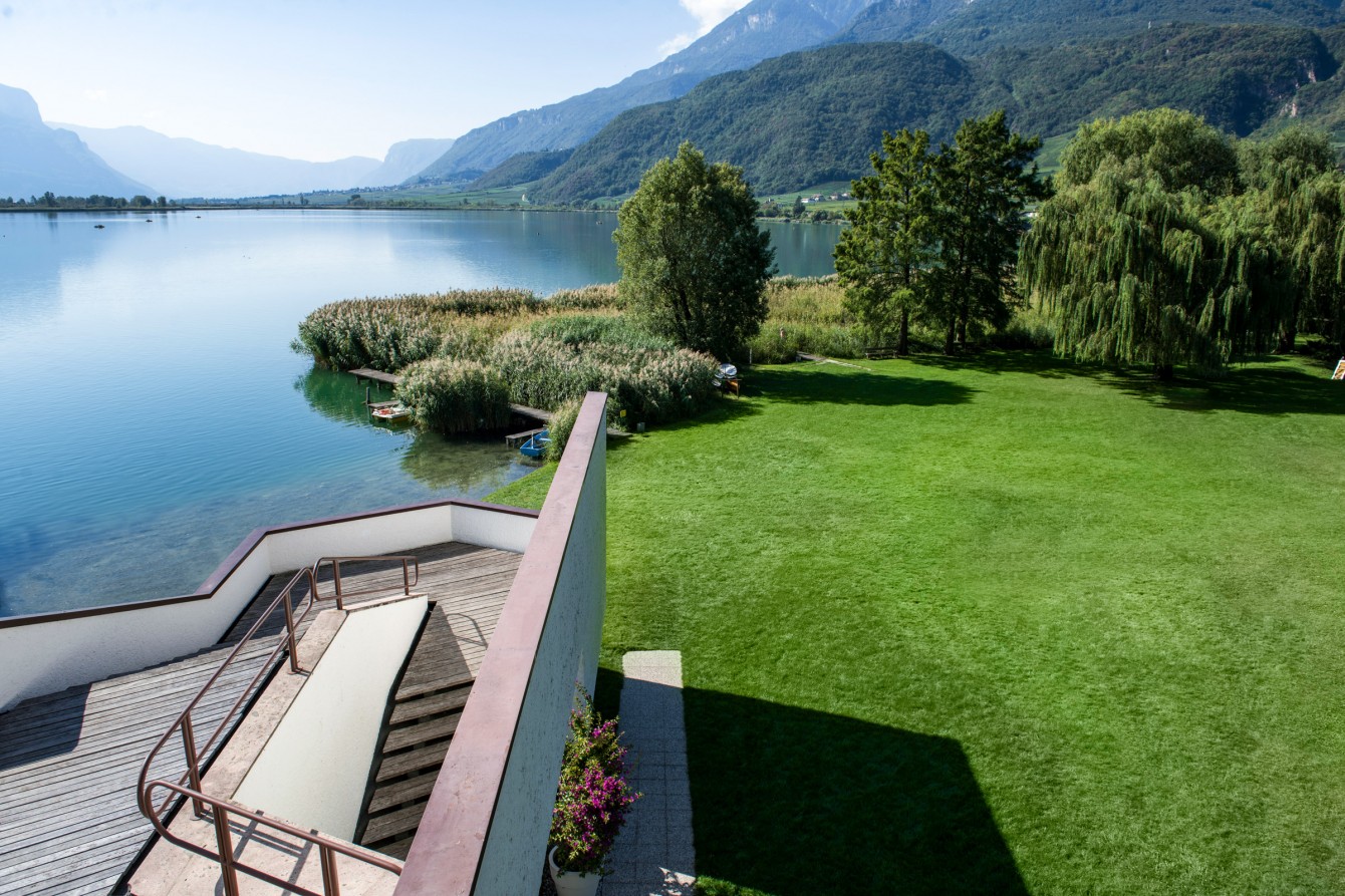 Blick vom Seehotel Ambach