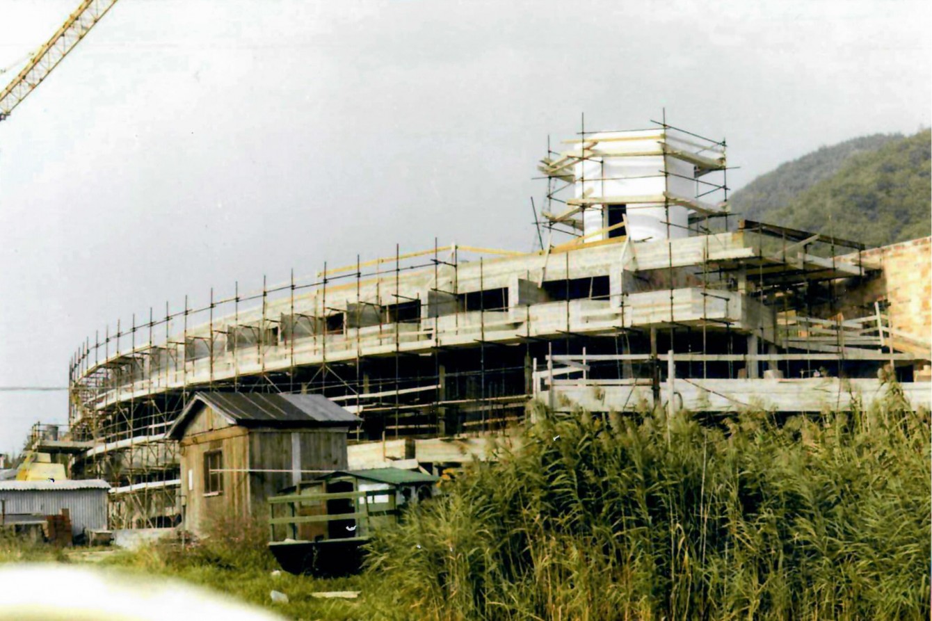 Seehotel Ambach in der Bauphase