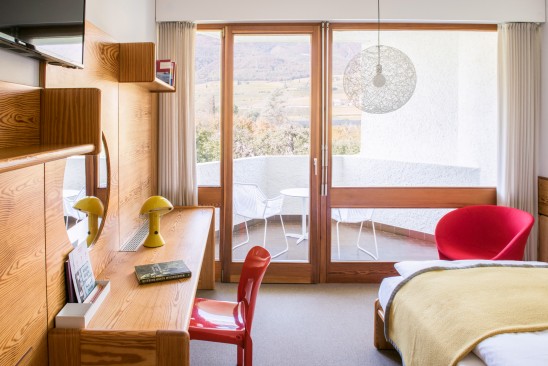 Seehotel Ambach: Single-Zimmer Design Interieur