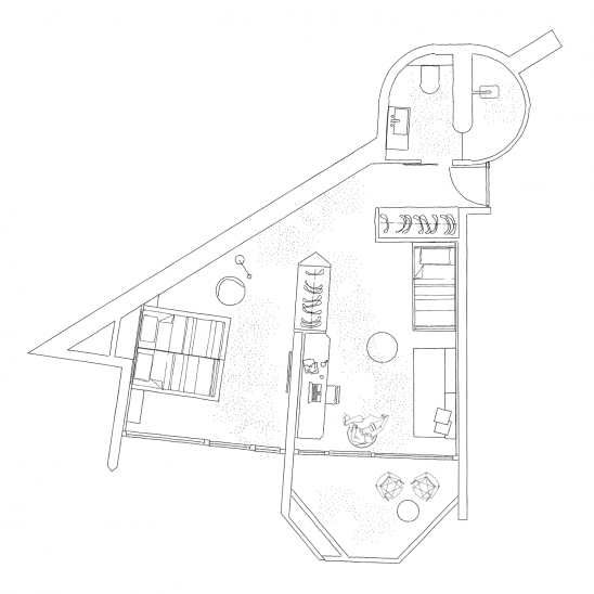 Seehotel Ambach: Grundriss der Classic Suite